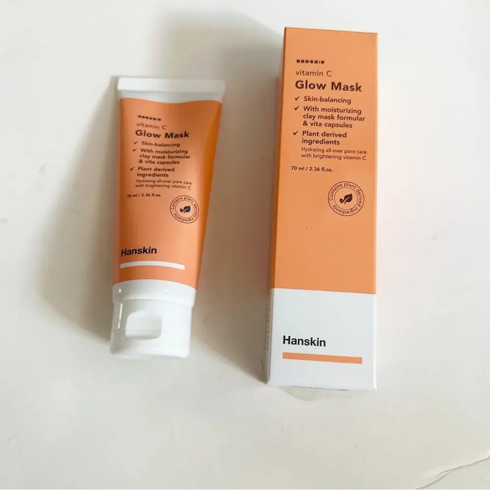 Hanskin Vitamin C Glow Mask Fabfitfun FFF NIB Sensitive Skincare 2.36 oz Skin